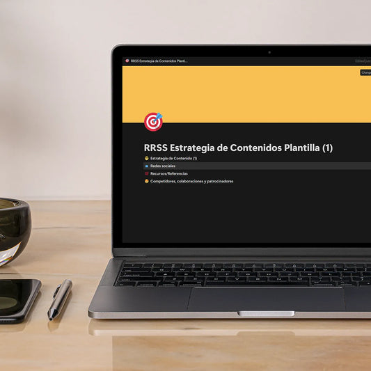 Plantilla de Notion para tu Estrategia de Contenido en Redes Sociales